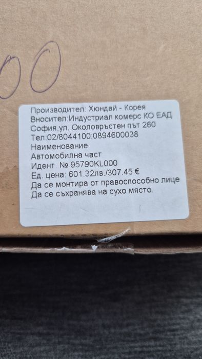 Hyundai ioniq 6 модул лява врата