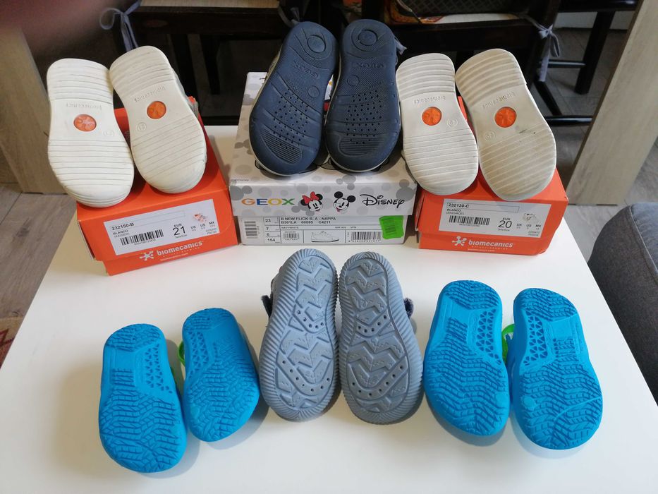 Детски обувки от естествена кожа