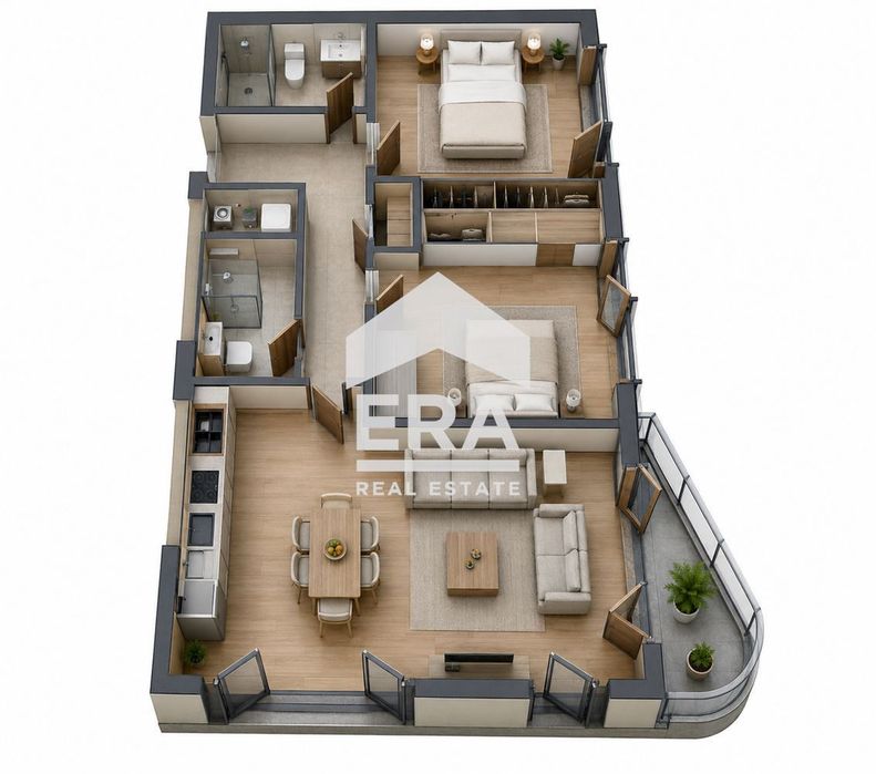 Продава се Тристаен апартамент в София, Витоша - 107 кв.м за 2673 €/кв.м - Снимка #1