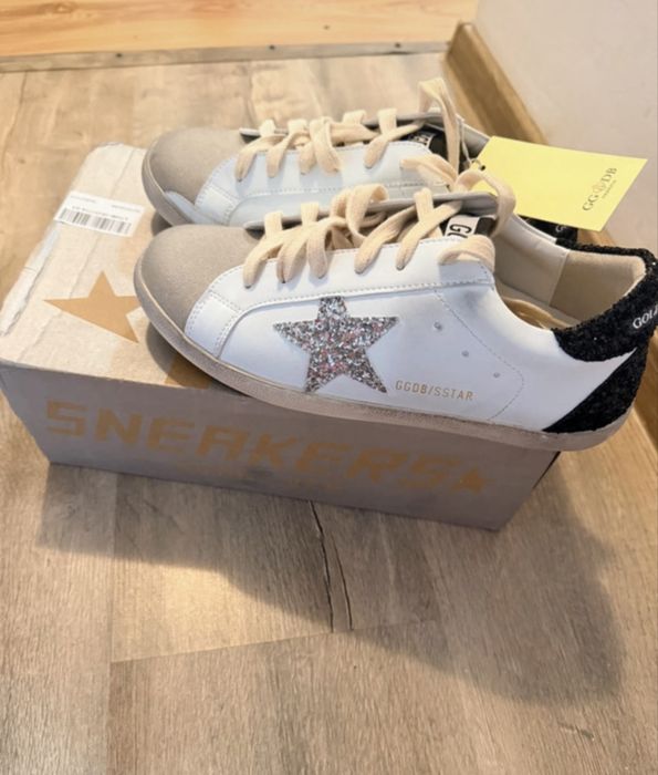 Shoes. Like golden goose