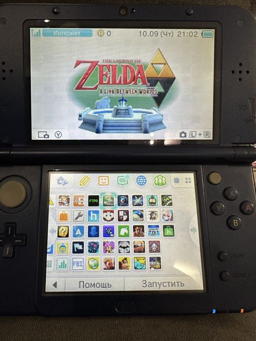 Nintendo New 3 ds LL прошитая