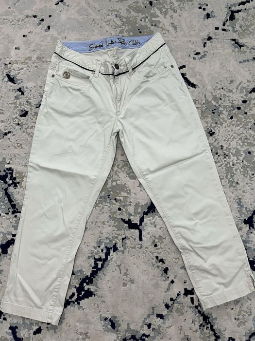 Pantaloni dama 3/4 crem Galvanni