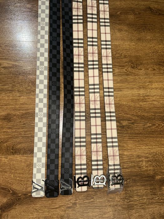 Vand curele Louis Vuitton/ Burberry noi