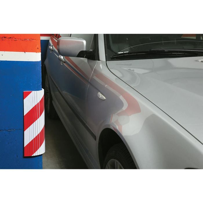 Protectie perete parcare din spuma, pentru coloane, 38x18cm, grosime 10mm, set 2 bucati