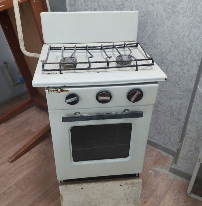 Газовая плита и мойка