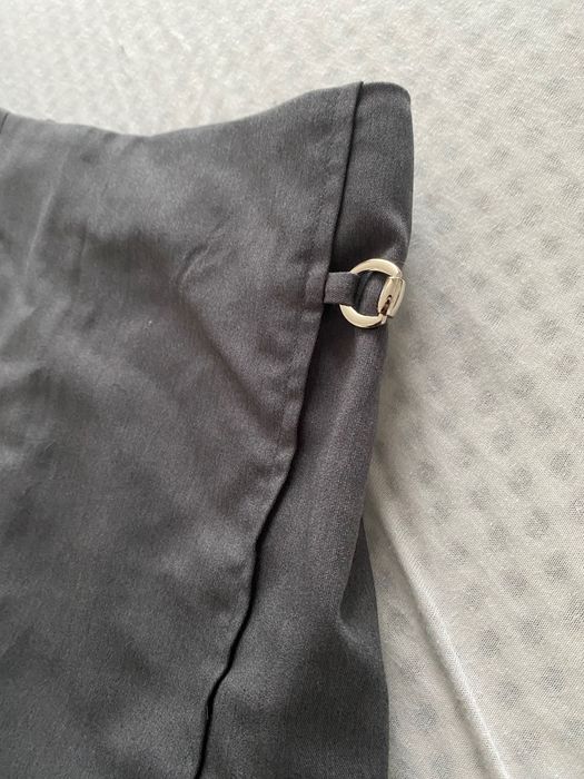 Сива пола-панталон