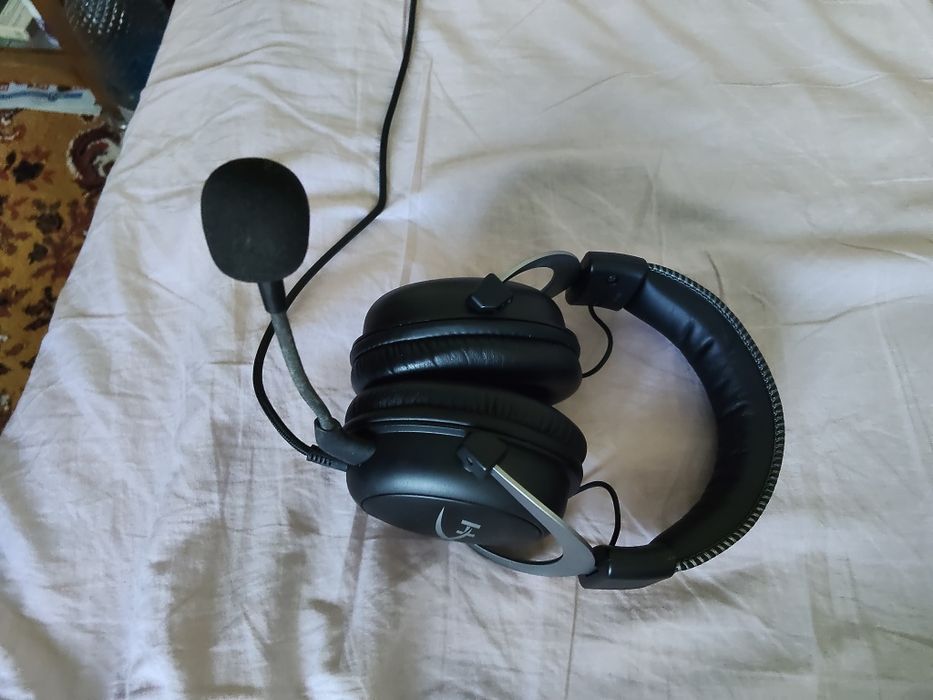 Căști gaming HyperX Cloud ll,mufă jack,cu microfon