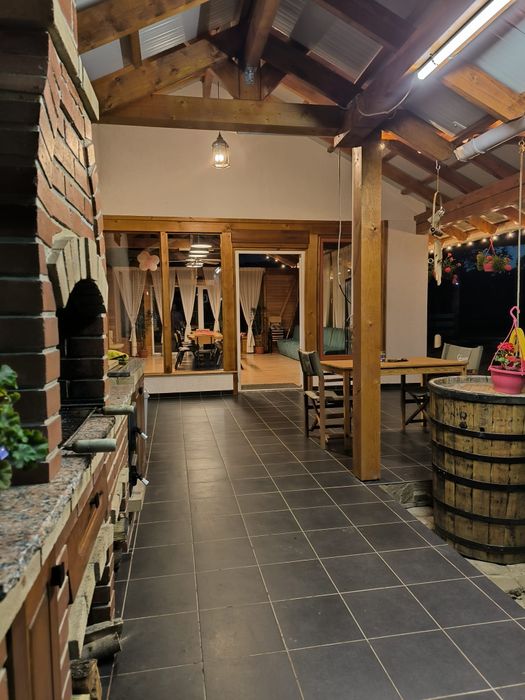 Cazare la  căsuțe A Frame individuale cu ciubar Valea Doftanei