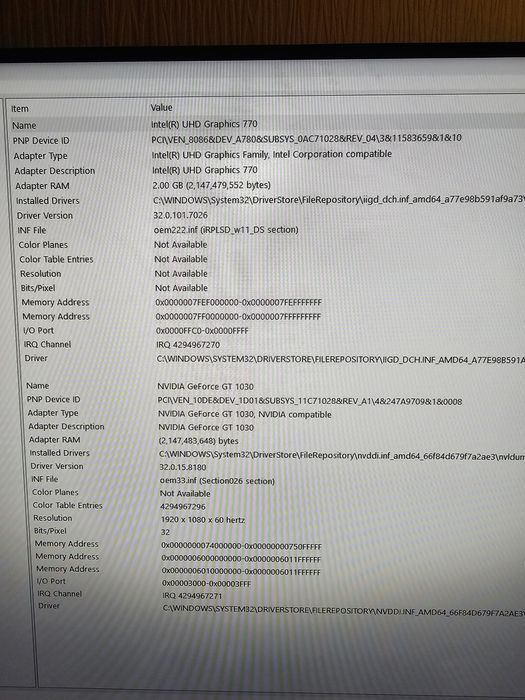 Ca nou! Dell Precision 3460 i7 13700 16 cores 30 Mb cache  GT1030