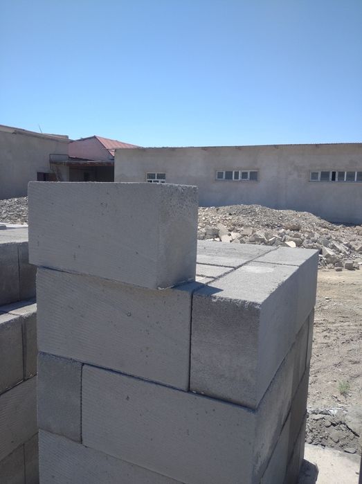 Курилиш учун гоза блок сифати ало даражада  Хар хил улчамда