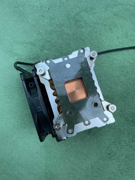 Компютърен процесор, охлаждане и захранване + Комп. кутия - подарък