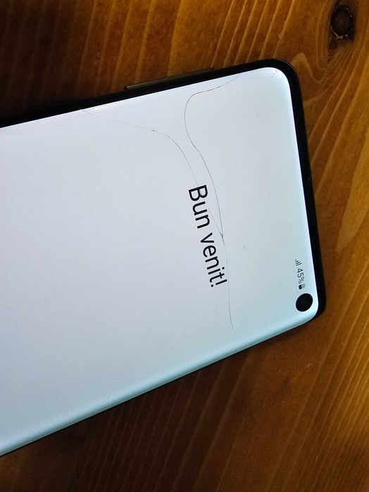 Samsung S10, 128GB, sticla ecran ușor crăpată, cu ecran, pixeli neafectați