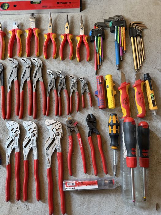 Куфар с инструменти Knipex/Wera/Wurth/Reca
