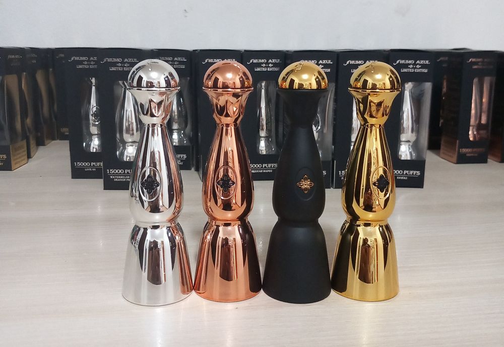 Vape-uri Humo Azul LIMITED EDITION 15k Black/Gold/Silver/Rose Gold
