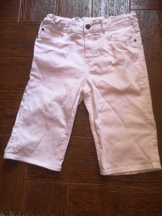 Blugi scurti H&M albi