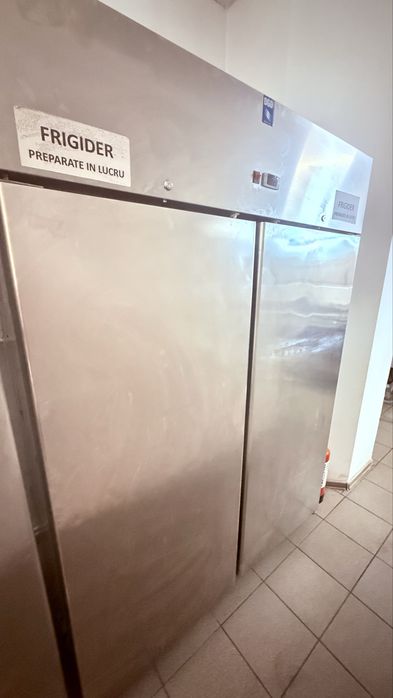 Frigider dublu de inox