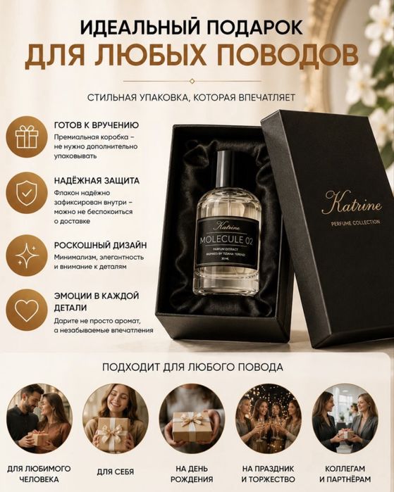Духи женские Molecule 02, 30 мл