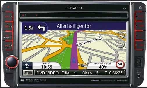 Navigatie player car multimedia 2DIN Kenwood DNX520VBT – Sunet TOP + Bluetooth Parrot | Peste OEM VW