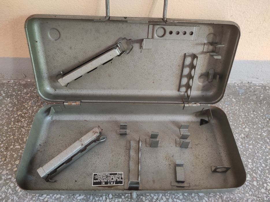 Cutie metalică pt componente sudare și tăiere oxiacetilenică