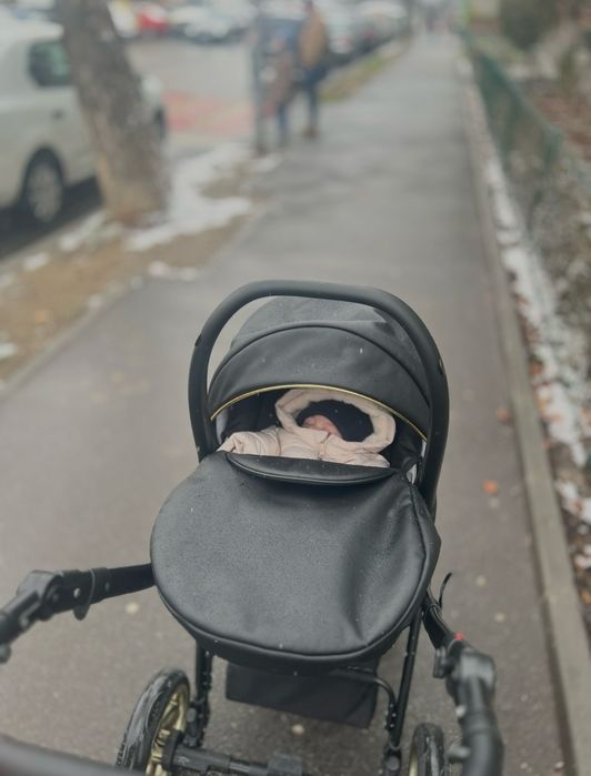 Krausman – Carucior 3 in 1 Prime Mirage Gold – Testat ADAC