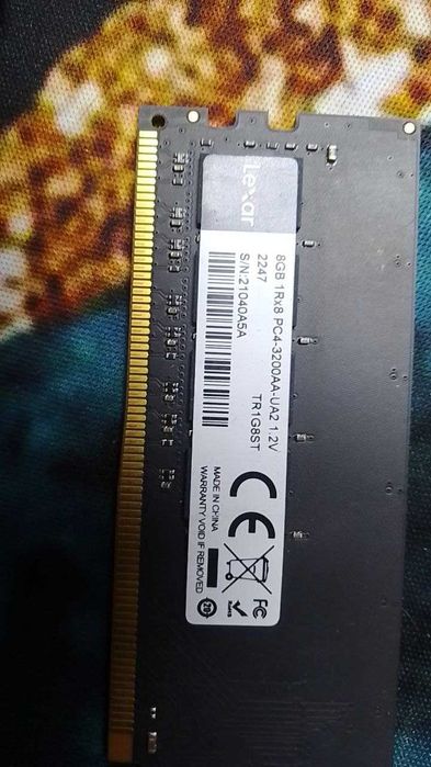 оперативная память DDR-4 lexar 8 gb