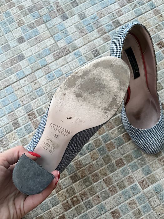 Pantofi din piele naturală Garkony Marime 37