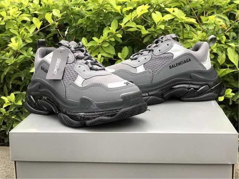 Balenciaga Triple S - Black/Dark Green/Olive