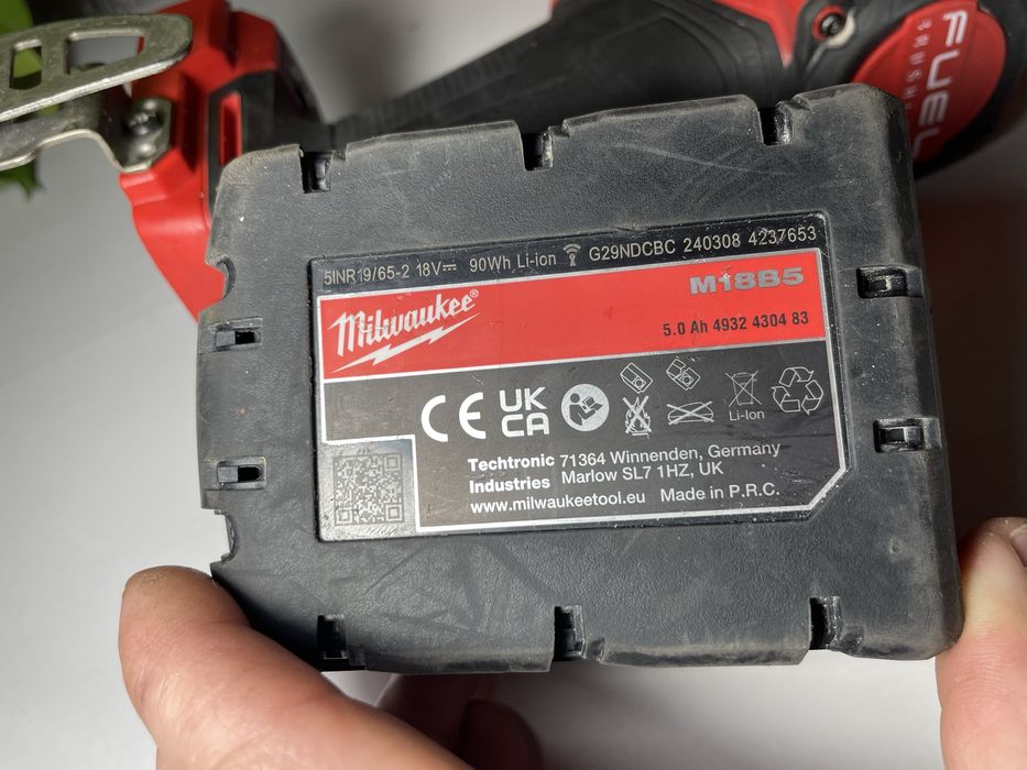 Milwaukee батерия 5Ah M18B5