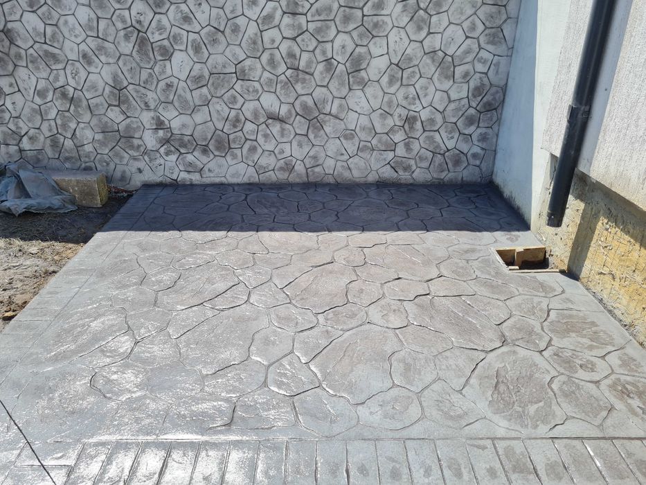 Beton amprentat Târgoviște