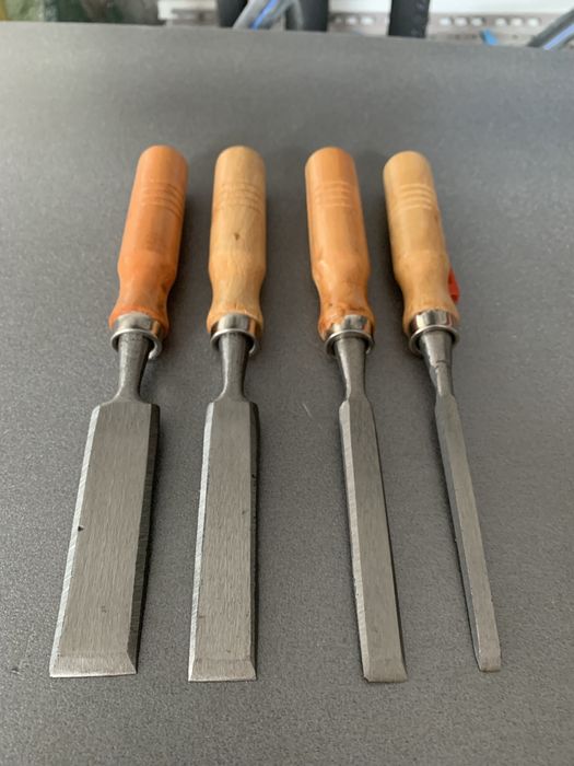 Комплект плоски длета 4бр.