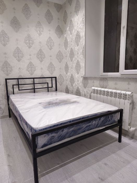 Металлическая полторашка кровать ( АЛИСА ) кровать полторашка