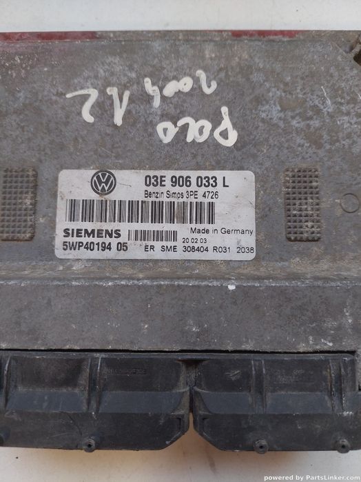 Calculator Ecu Volkswagen Polo Saloon (9N4) [ 2002 - 2010 ] Oem
