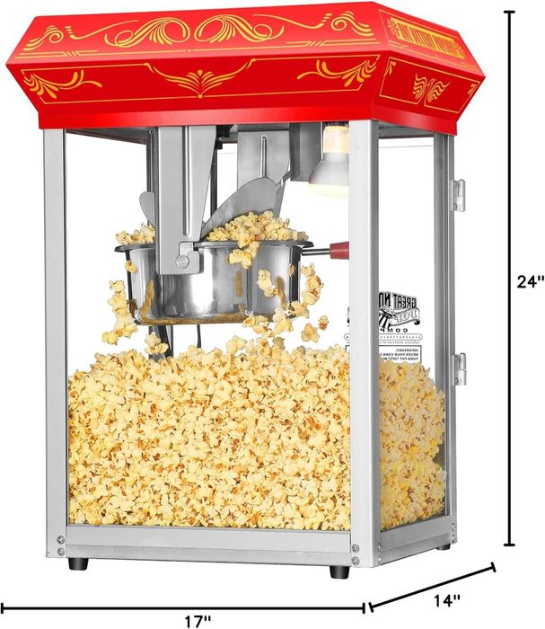 Masina popcorn floricele mare transport gratuit