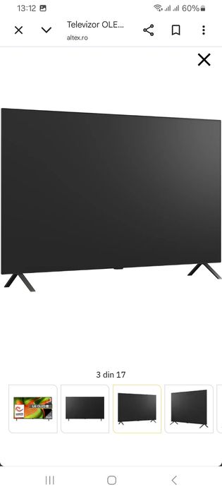 TV LG oled 4k hdr 139cm