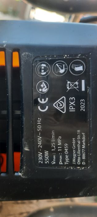 Wagner 250M  Control Бояджийска Машина за Всички Бои Фасаген Латекс Шпакловка Нов Модел