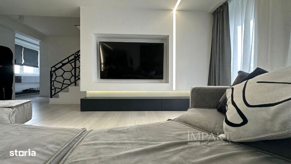 Penthouse Sopor | 120 mp | Design Modern | Terase 60 mp | 2 Parcari — fotografia 3