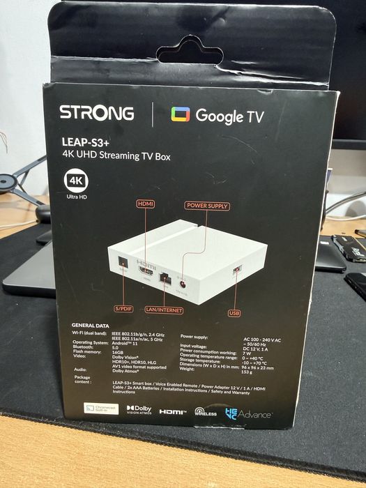TV Streaming 4k Strong Leap S3