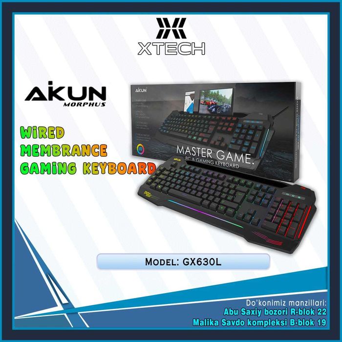 Клавиатура AiKUN Membrance GAMING