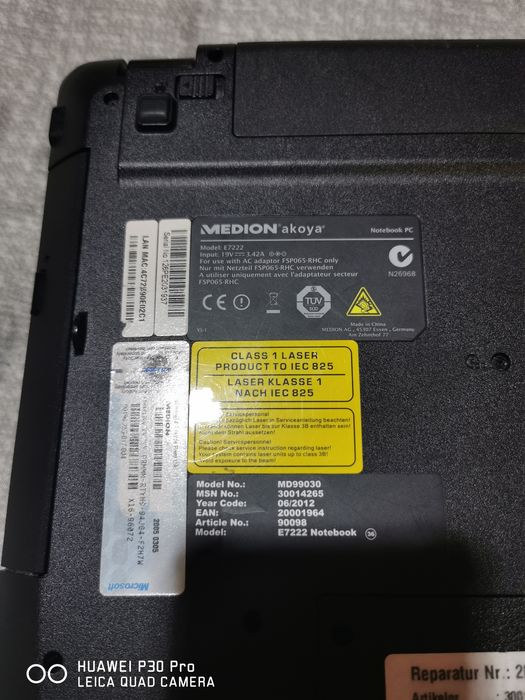 Laptop Medion Akoya 17.3"