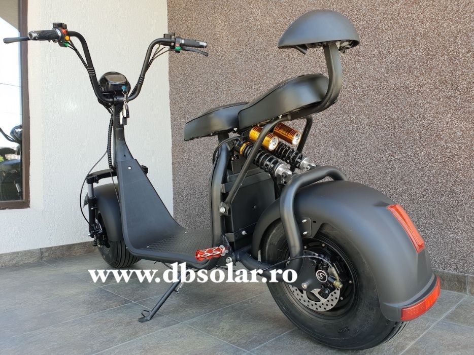 SCOOTER ELECTRIC Trotineta 12Ah 40Km Autonomie Scuter Harley SIGILAT‼️