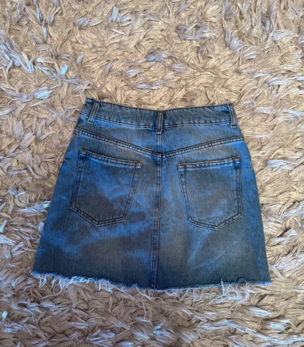 Fustă din denim clasic – Bershka (mărimea XS)