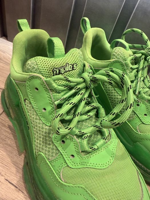 Balenciaga triple s 40 - green