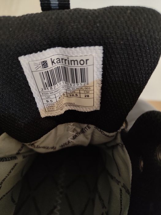 Ghete / Bocanci KARRIMOR waterproof - dynagrip