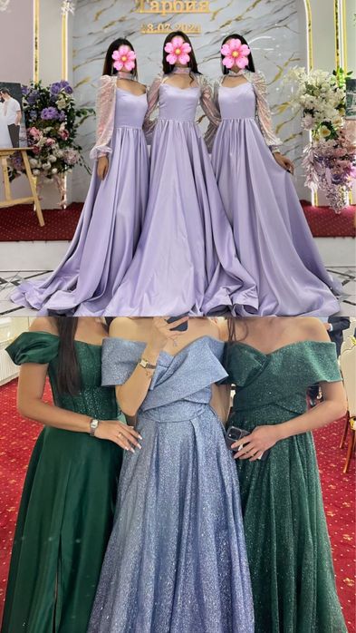 Вечерние платья разные