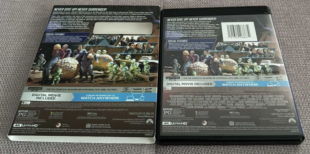 Galaxy Quest 4K UHD Bluray Ca Nou