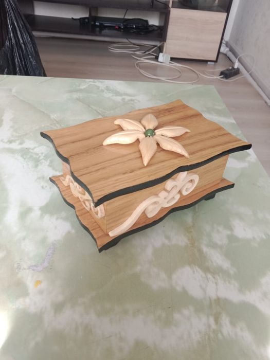 Шкатулка домик Бабы Яги.