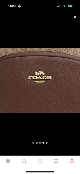Рюкзак от бренда Coach