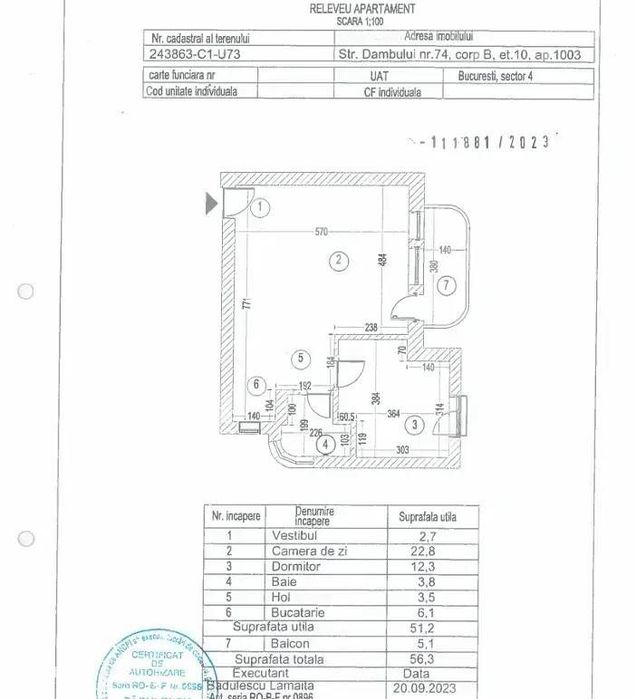 Apartament 2 camere | Mobilat & Utilat | Parcul "Orășelul Copiilor "