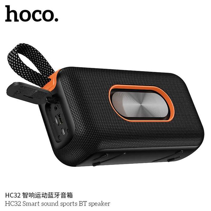 Hoco HC32 Smart портативная колонка с мощным басом и LED-подсветкой
