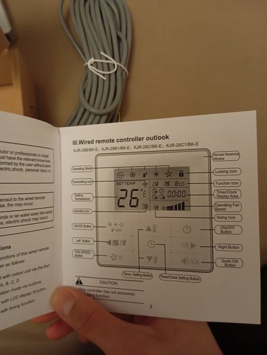 Панель управления для фанкоилов
